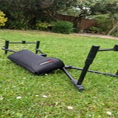 Cyprinus 3 Rod Pod Rod compact Black with Padded Centre Section & Case