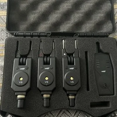 NGT vs Wireless Fishing Bite Alarm Set with Case Carp Fishing.