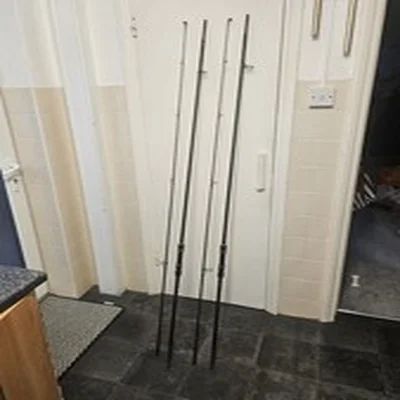 2 X Ron Thompson Destructor 2 3/4lb Tc Carp Fishing Rods