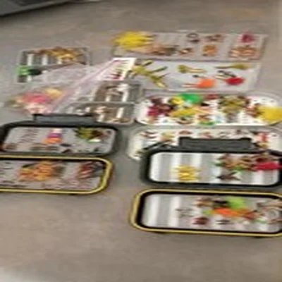 Large Collection Of Fly Fishing Flies