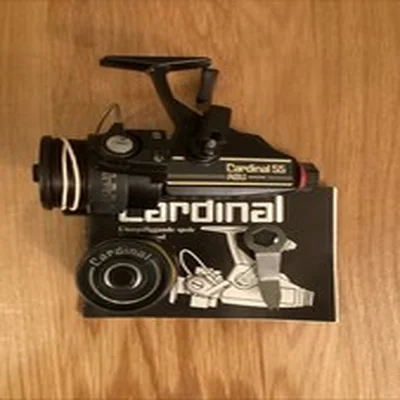 ABU Sweden Cardinal 55 Fishing Reel With Spare Spool & Instructions