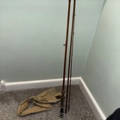 James Aspindale Eskdale 3 piece split cane fly fishing rod salmon trout 10 foot