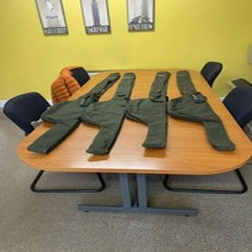 Kevin Nash 4 x 12 foot padded rod sleeves