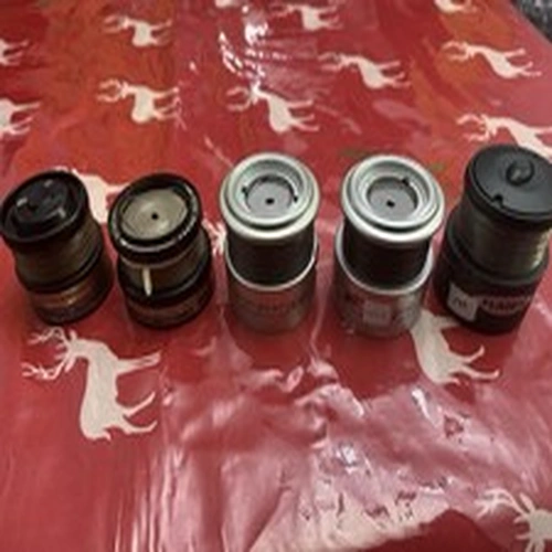 5 Assorted Fishing Reel Spools, DAM Finessa XL222, Diawa Long Cast & Dragon Carp