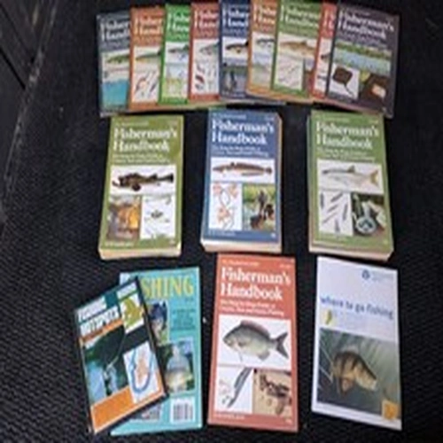 Fishermans Handbook Full Set of 40 Vintage Books 1970s