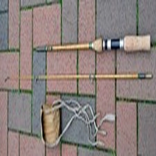 Allcocks Paramount. 5ft.  Split cane spinning rod. Excellent restored condition.