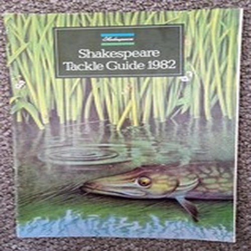 Shakespeare Tackle Guide Book 1982 Fishing Angling