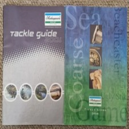 2 x Shakespeare Tackle Guide Books 2000 & 2001 Fishing Angling