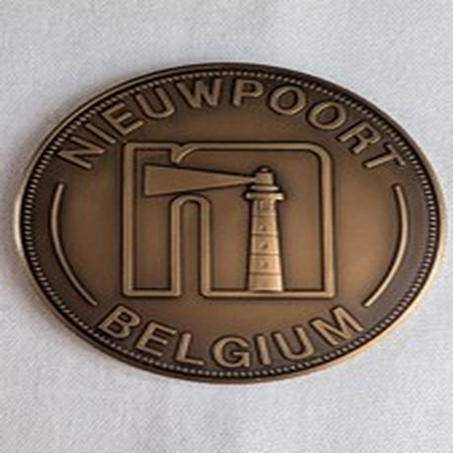 🎣🏅1997 World Boat Angling Championships Medal Nieuwpoort Belgium🏅🎣