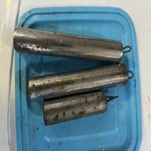 3 Boat Weights 28, 23, and 16 Ounces with Steel Loops leads with steel case