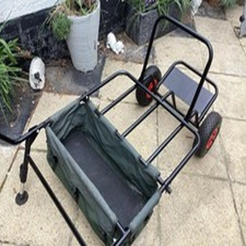 Fishing Trolly 2 Wheels On The Front  Both Are New Selling.due to Upgrade