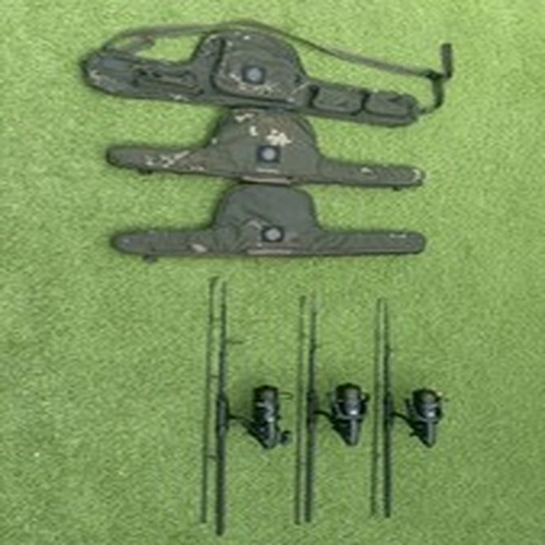 Nash Dwarf 6ft (2LB Carp Rod x2)(3lb rod x1)Dwarf Holdalls x3 &bait runners x3