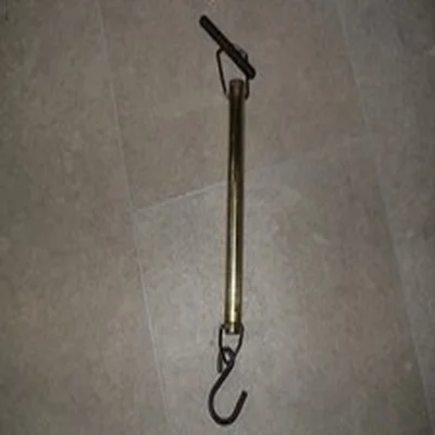 rare hardy brass weigh scales spring balance 44lb 20kg carp pike salmon fishing