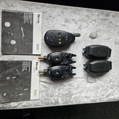 Fox Mmxr Bite Alarms 2+1   Carp Fishing Job Lot