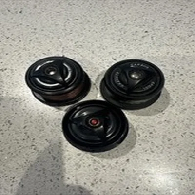 3 X MITCHELL VINTAGE FISHING SPARE SPOOLS CARP FEEDER FLOAT MATCH FISHING