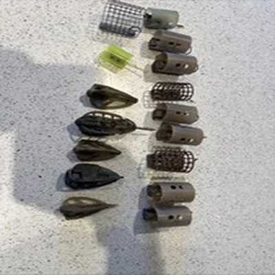 LARGE BUNDLE OF FISHING FEEDER CARP COARSE FEEDER FISHING