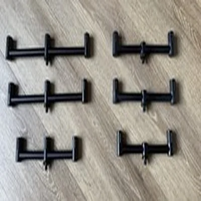 Summit Tackle Premier Ali Black Aluminium Buzzer Bars Fixed 2 And 3 Rod