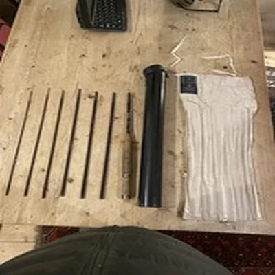 Hardy Smuggler Graphite Deluxe 8' 2.5'Rated #6, 7-Piece Fly Rod.