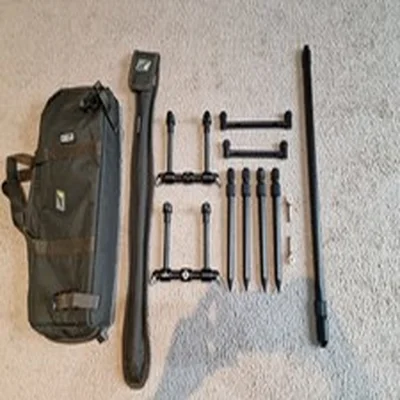 Solar A1 Aluminium 2 Rod Pod Buzz Bar Carp Fishing