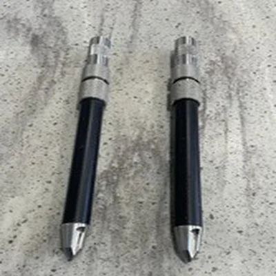 Solar Pozi Dumpy Banksticks Set of 2 Carbon Carp Fishing