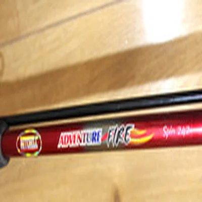 Mitchell Adventure Fire Spin 242 8 Foot 2 Piece Fishing Rod. 307726