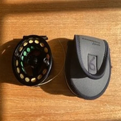Danielsson F3W 2six wt fly reel with fly line and backing