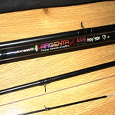 Avanit Argenta Heavy Feeder Fishing Rod 12ft Rod Carbon Fibre 3 Piece VGC Heavy