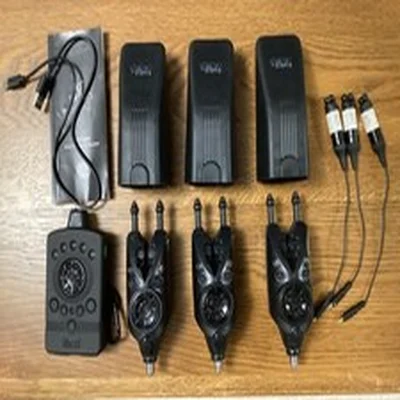 Nash R4 Siren Fishing Bite Alarm 3 Rod & Receiver.