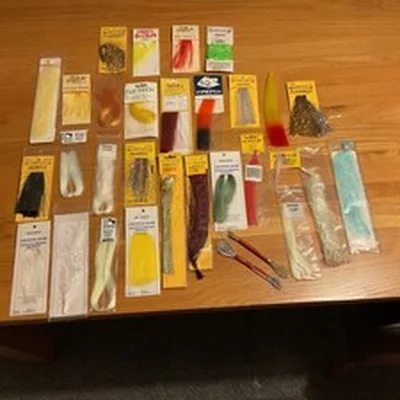 Job Lot - Fly-tying Materials - Lureflash, Crystal Flash etc
