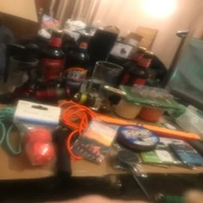 job lot of mixed fishing tackle inc reels see pics and description