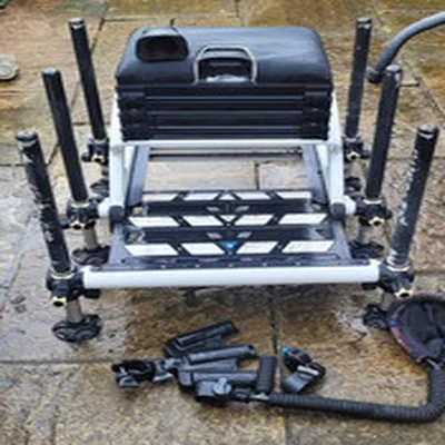 Preston Absolute  White  Seatbox with accesories