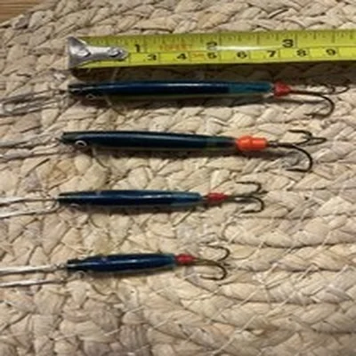 Irish Lanes Vintage Minnow Fishing Lures Lot 2