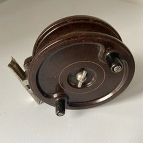 Vintage Allcocks Aerialite Centre Pin Reel