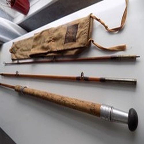 Vintage split cane ,3 -piece,9FT 2 inches by Milwards