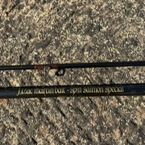 Vintage Mac Martin Spin Bait Rod Salmon Special 11" 2pcs with original bag