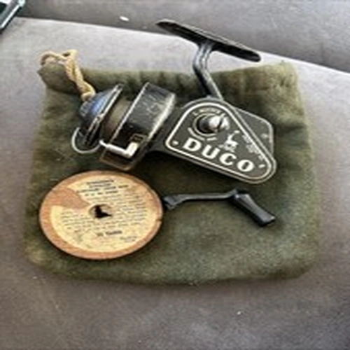 Vintage S Allcock Duco Fixed Spool Spinning Reel Redditch