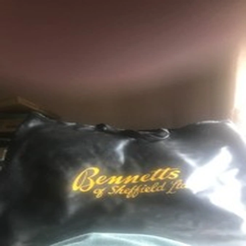 Vintage Bennetts of Sheffield Ltd fishing bag see photos and description 