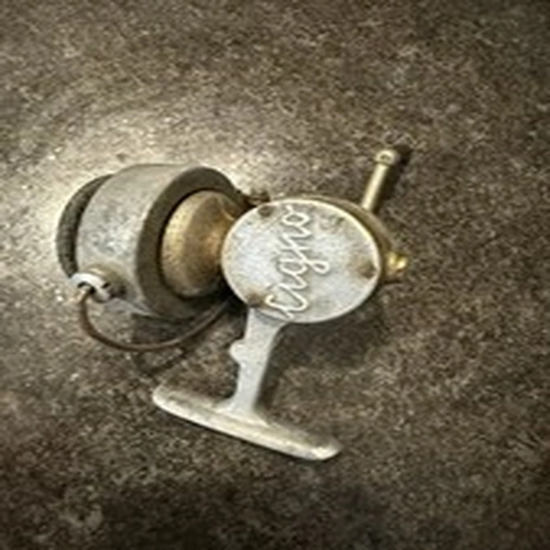 Vintage Cigno Italian Spinning Reel - Mid-Century - Rare Made in Italy