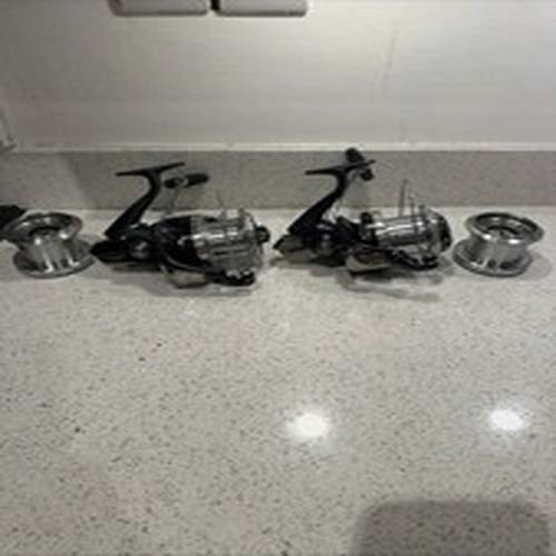 2 X SHIMANO ULTEGRA 14000 XTC BIG PIT CARP FISHING REELS SPARE SPOOLS CARP 🐠 🐠
