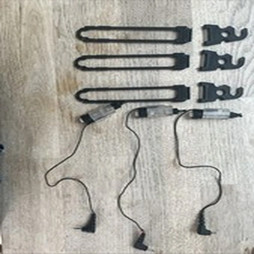 Delkim Illuminated hangers Set Of 3 R/B/O
