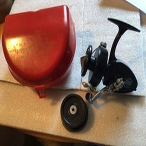vintage K p Morritt Regent reel+box+ spare spool