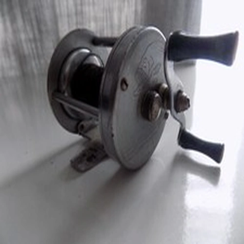 Vintage Engraved Wards Sport King Model 69 Fishing Baitcasting Reel