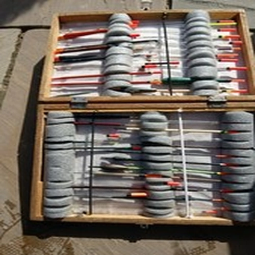 Fishing Tackle Float Box With Floats