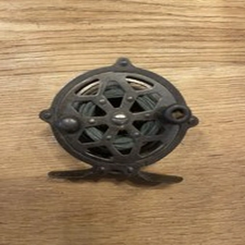 Vintage Small Skeleton Reel Fishing Reel