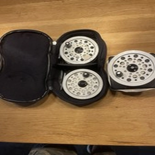 Shakespeare Beaulite  Reels X 2 With Spare Spool And Cases.