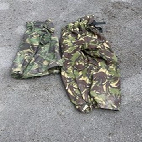 Army Camo Salopettes  DPM GTX Bib Front Waterproof Over Trousers and jacket