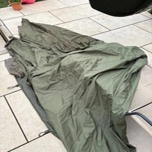 carp fishing tackle Traker v2 brolly winter skin