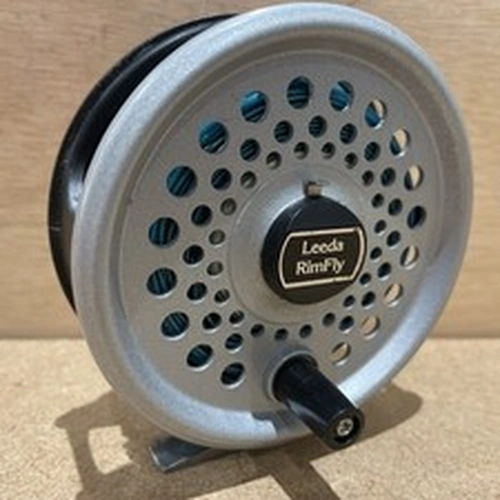 Vintage Collectors Fishing Reel Leeda Rimfly 3 5/8 inch made in England 