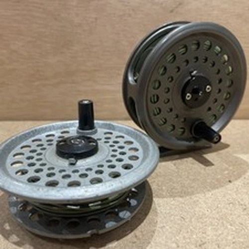 Vintage Collectors Fishing Reel Leeda Rimfly Intrepid 3 1/2 inch Regular England