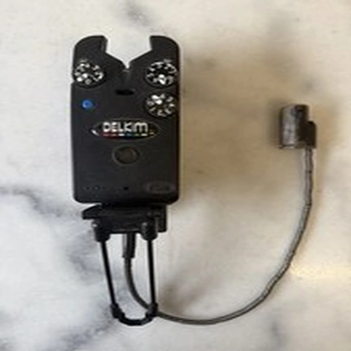 Delkim Txi Plus Bite Alarm Blue LED With Blue Nitelite And DuoCarb hanger